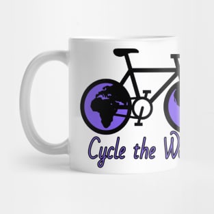 Cycle the Purple World Mug
